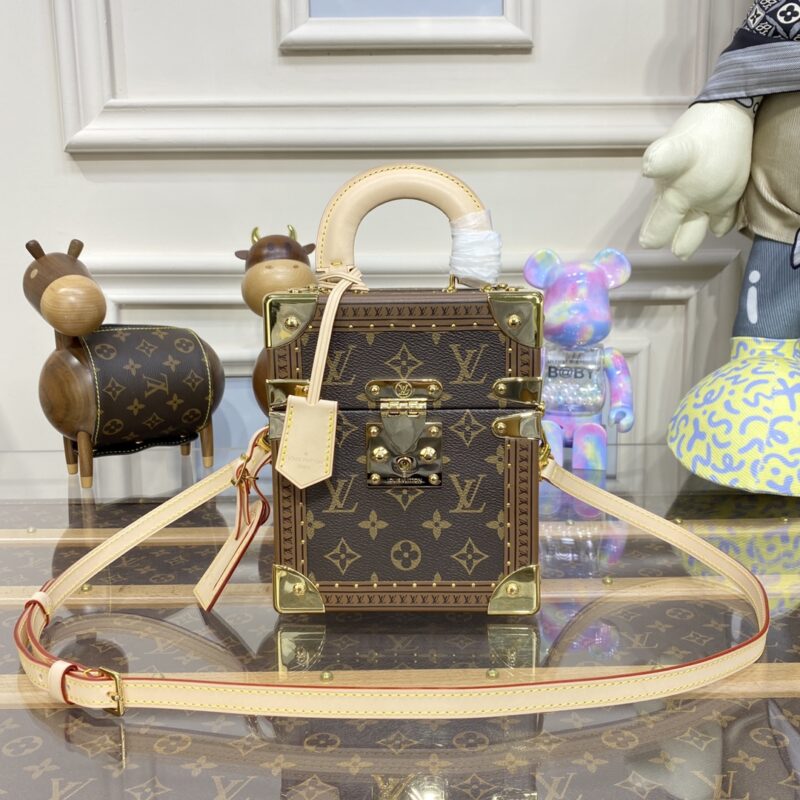 Replica Louis Vuitton Camera Box Brown Classic 1 Replica Louis Vuitton Camera Box Brown Classic - top-tier luxury replica shoulder bag