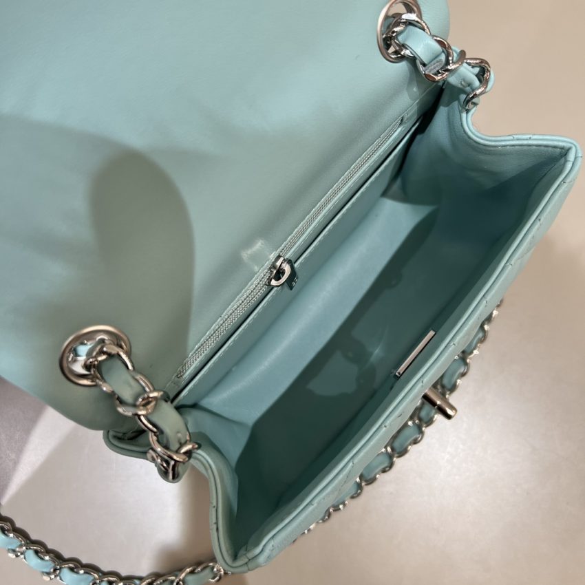 Replica CHANEL Classic Flap 17cm Tiffany 6 Replica CHANEL Classic Flap 17cm Tiffany - best quality luxury bag dupe