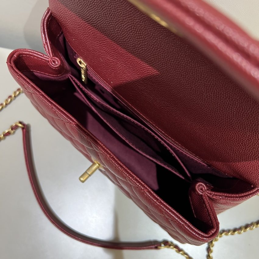 Replica CHANEL 23P Coco Red - premium 1:1 fake handbag model