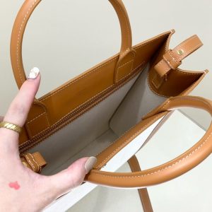 Replica Celine Triomphe Cabas Tote Small White 3 Replica Celine Triomphe Cabas Tote Small White - premium 1:1 fake handbag model