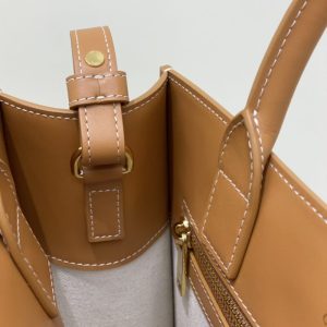 Replica Celine Triomphe Cabas Mini Tote White 5 Replica Celine Triomphe Cabas Mini Tote White - top-tier luxury replica shoulder bag