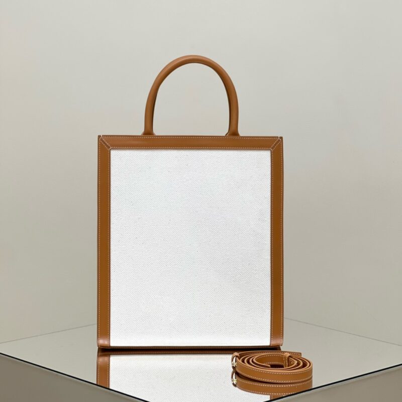 Replica Celine Triomphe Cabas Mini Tote White 7 Replica Celine Triomphe Cabas Mini Tote White - best-selling designer handbag dupe