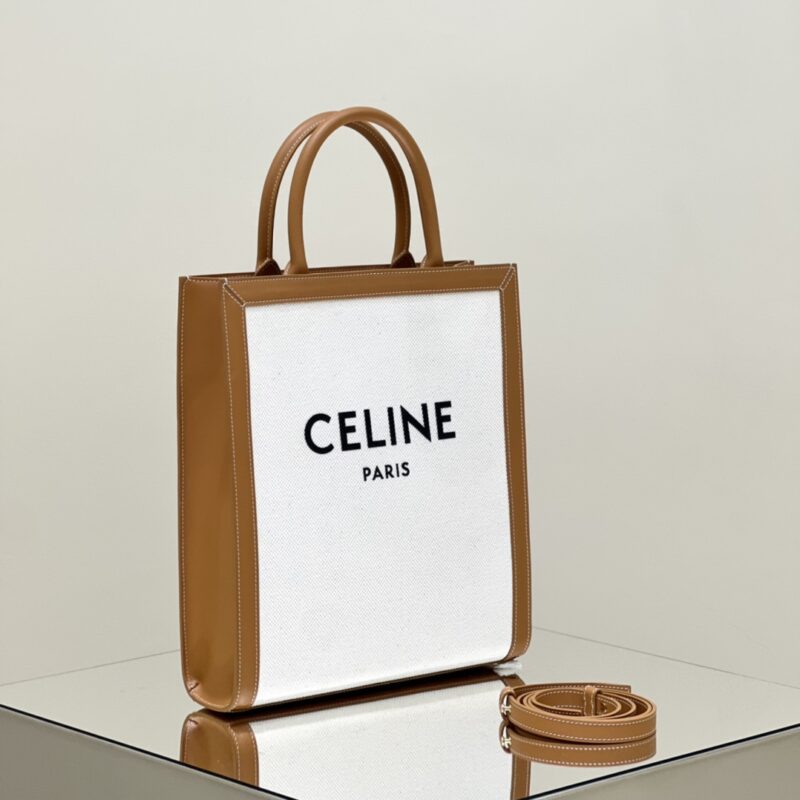 Replica Celine Triomphe Cabas Mini Tote White 8 Replica Celine Triomphe Cabas Mini Tote White - high-end fake designer purse