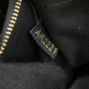 Replica Louis Vuitton Pallas Clutch Black - best quality luxury bag dupe