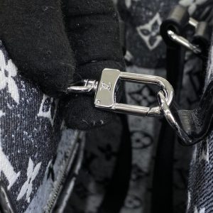 Replica LV OnTheGo Black Denim - authentic-look luxury purse replica
