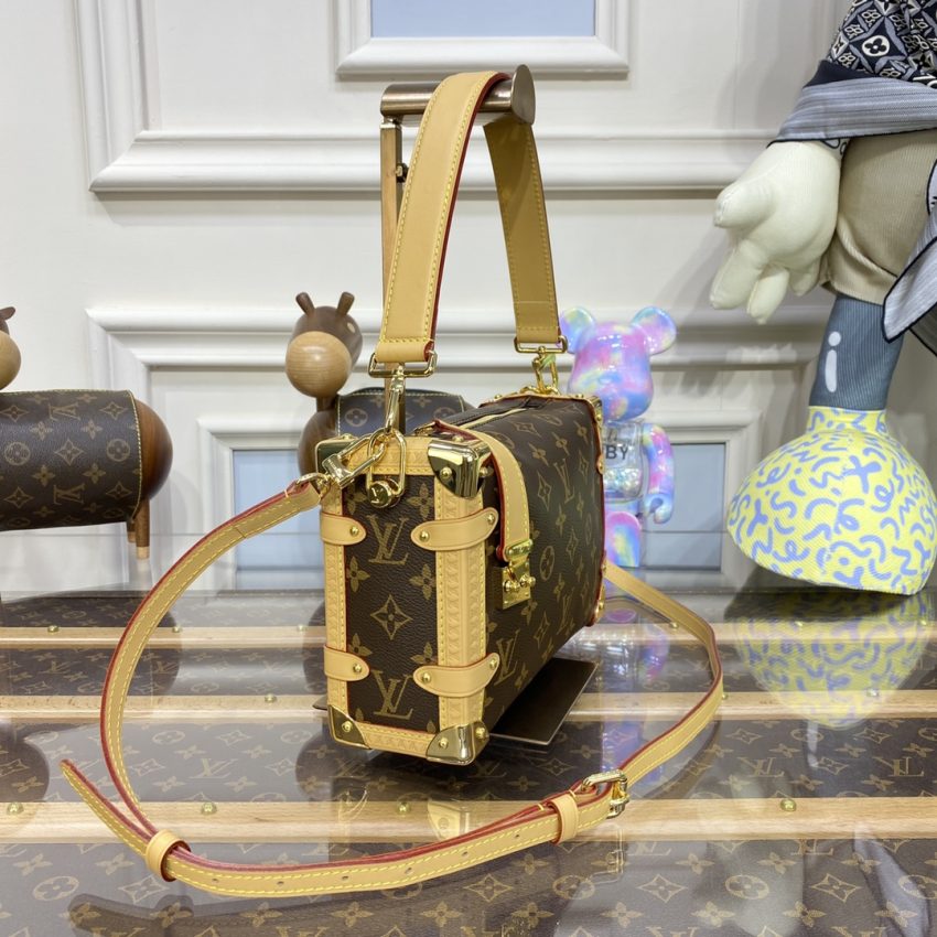 Replica Louis Vuitton Side Trunk Dark Brown 3 Replica Louis Vuitton Side Trunk Dark Brown - best quality luxury bag dupe