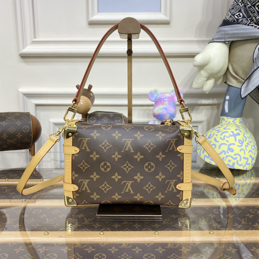 Replica Louis Vuitton Side Trunk Dark Brown 6 Replica Louis Vuitton Side Trunk Dark Brown - realistic designer-inspired fake bag
