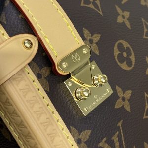 Replica Louis Vuitton Side Trunk Dark Brown 7 Replica Louis Vuitton Side Trunk Dark Brown - 1:1 designer replica handbag