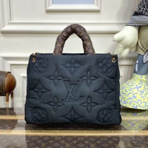 Replica LV OnTheGo Black Soft 1 Replica LV OnTheGo Black Soft - premium 1:1 fake handbag model