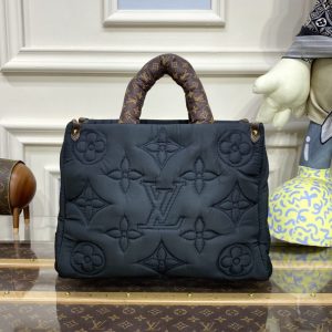 Replica LV OnTheGo Black Soft 4 Replica LV OnTheGo Black Soft - top-tier luxury replica shoulder bag