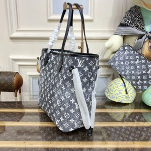 Replica Louis Vuitton Neverfull MM Denim 2 Replica Louis Vuitton Neverfull MM Denim - top-tier luxury replica shoulder bag