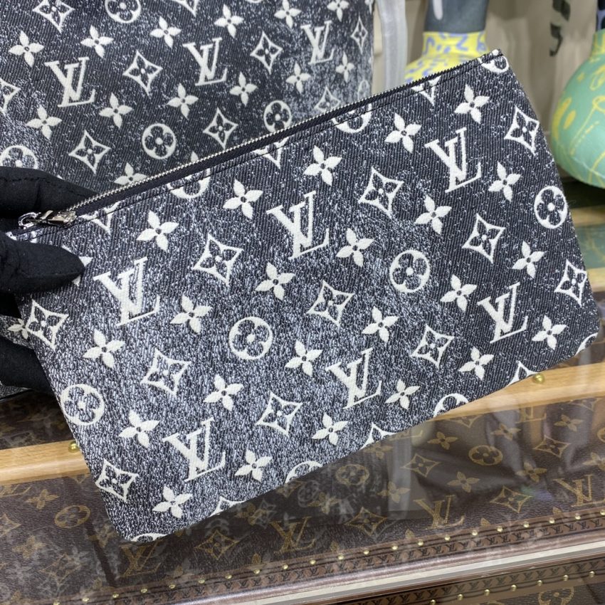 Replica Louis Vuitton Neverfull MM Denim 8 Replica Louis Vuitton Neverfull MM Denim - high-end fake designer purse