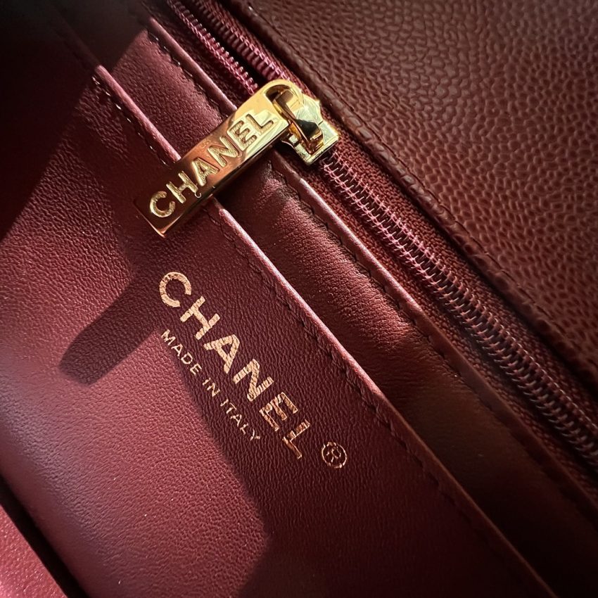 Replica CHANEL Classic Flap 20cm Burgundy 3 Replica CHANEL Classic Flap 20cm Burgundy - elite superclone designer purse