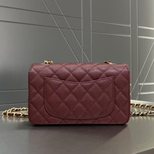Replica CHANEL Classic Flap 20cm Burgundy 5 Replica CHANEL Classic Flap 20cm Burgundy - high-end fake designer purse