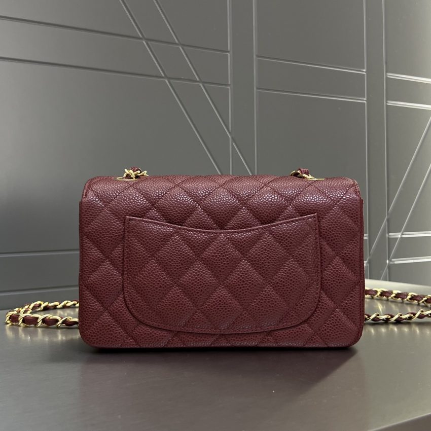 Replica CHANEL Classic Flap 20cm Burgundy 5 Replica CHANEL Classic Flap 20cm Burgundy - high-end fake designer purse
