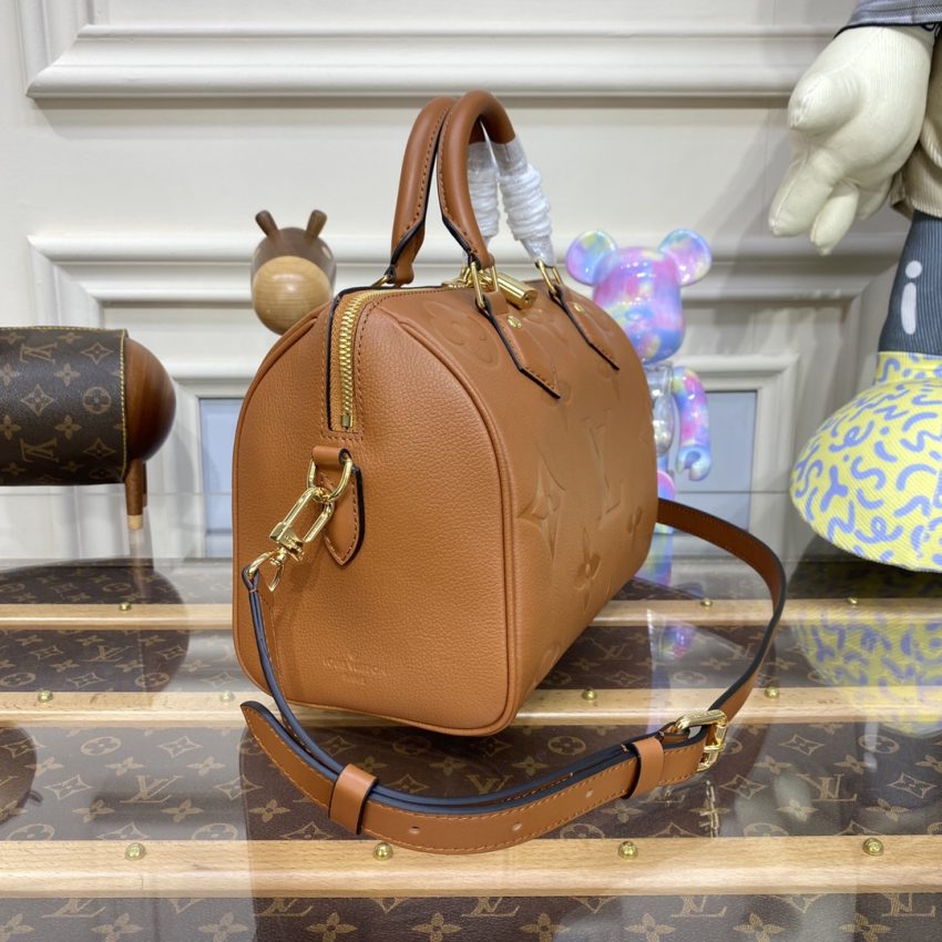 Replica Louis Vuitton Speedy Bandouliere 25 Brown - top-rated replica designer bag