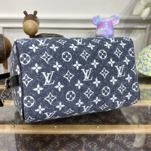 Replica Louis Vuitton Speedy Bandouliere 25 Denim Canvas 7 Replica Louis Vuitton Speedy Bandouliere 25 Denim Canvas - high-quality designer bag clone