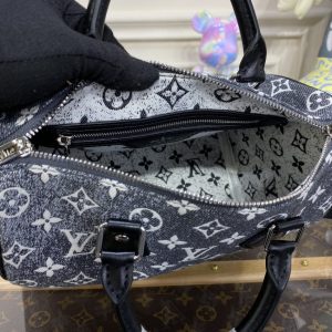 Replica Louis Vuitton Speedy Bandouliere 25 Denim Canvas 8 Replica Louis Vuitton Speedy Bandouliere 25 Denim Canvas - authentic-look luxury purse replica