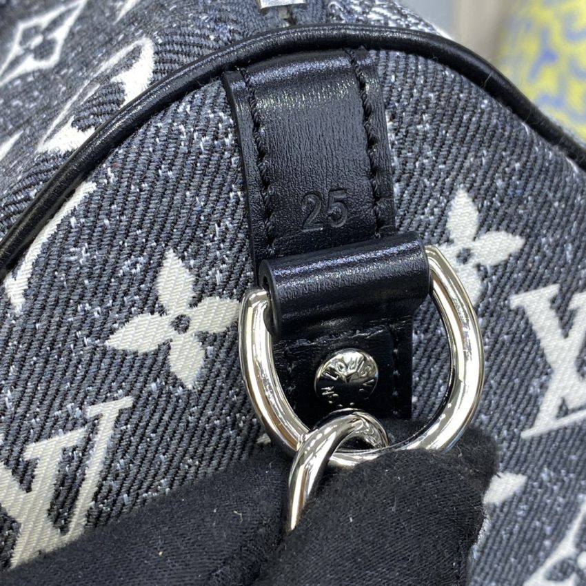 Replica Louis Vuitton Speedy Bandouliere 25 Denim Canvas 9 Replica Louis Vuitton Speedy Bandouliere 25 Denim Canvas - top-tier luxury replica shoulder bag