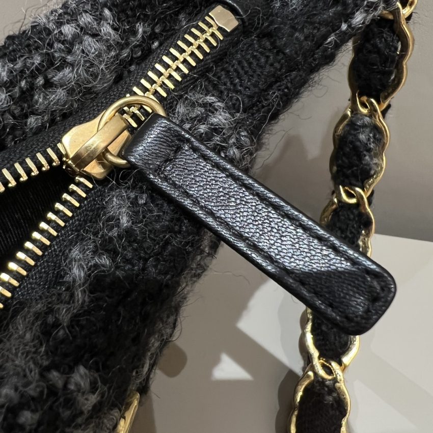 Replica CHANEL 22k Woolen Hobo - premium-grade designer purse dupe
