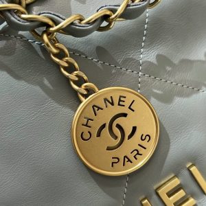 Replica CHANEL 22 Small Handbag Mint Green - 1:1 designer replica handbag