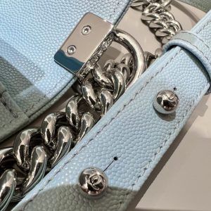 Replica CHANEL Le Boy Light Blue 3 Replica CHANEL Le Boy Light Blue - high-accuracy replica luxury purse