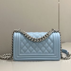 Replica CHANEL Le Boy Light Blue 4 Replica CHANEL Le Boy Light Blue - 1:1 designer replica handbag