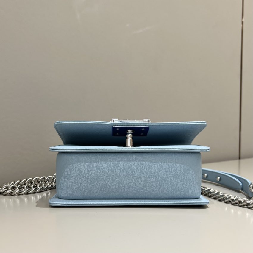 Replica CHANEL Le Boy Light Blue 5 Replica CHANEL Le Boy Light Blue - high-accuracy replica luxury purse