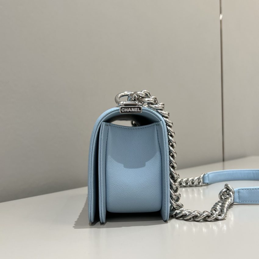 Replica CHANEL Le Boy Light Blue 6 Replica CHANEL Le Boy Light Blue - top-tier luxury replica shoulder bag