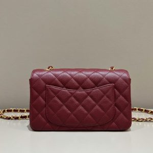Replica CHANEL Classic Flap 25cm Burgundy 2 Replica CHANEL Classic Flap 25cm Burgundy - authentic-look luxury purse replica