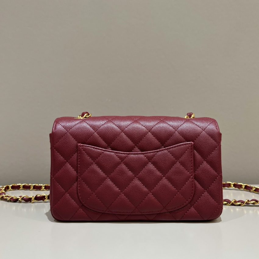 Replica CHANEL Classic Flap 25cm Burgundy 2 Replica CHANEL Classic Flap 25cm Burgundy - authentic-look luxury purse replica