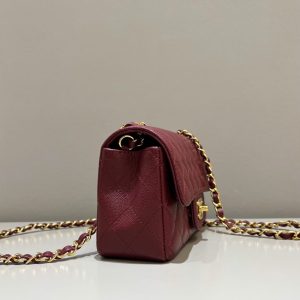 Replica CHANEL Classic Flap 25cm Burgundy 8 Replica CHANEL Classic Flap 25cm Burgundy - high-end fake designer purse