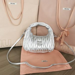 Replica Miu Miu Wander Silver 1 Replica Miu Miu Wander Silver - best quality luxury bag dupe