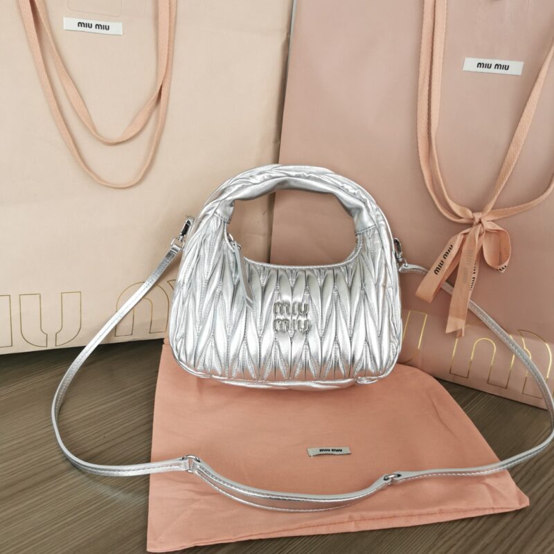 Replica Miu Miu Wander Silver 1 Replica Miu Miu Wander Silver - best quality luxury bag dupe