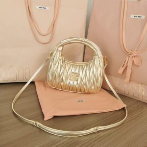 Replica Miu Miu Wander Gold 1 Replica Miu Miu Wander Gold - top-rated replica designer bag