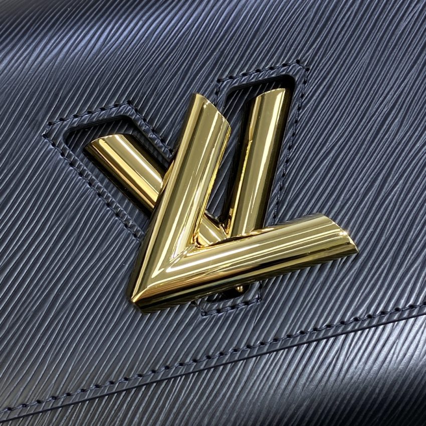 Replica Louis Vuitton Twist Black With Chain 4 Replica Louis Vuitton Twist Black With Chain - premium-grade designer purse dupe