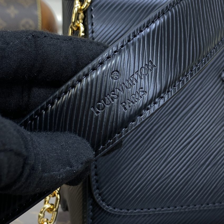 Replica Louis Vuitton Twist Black With Chain 5 Replica Louis Vuitton Twist Black With Chain - 1:1 designer replica handbag