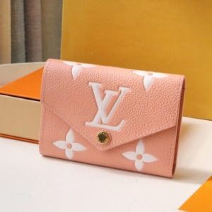 Replica Louis Vuitton Victorine Wallet Pink 4 Replica Louis Vuitton Victorine Wallet Pink - authentic-look luxury purse replica