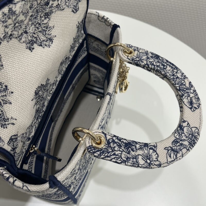 Replica Lady Dior D-Lite Blue Star 5 Replica Lady Dior D-Lite Blue Star - top-rated replica designer bag