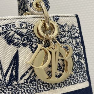 Replica Lady Dior D-Lite Blue Star 9 Replica Lady Dior D-Lite Blue Star - high-accuracy replica luxury purse