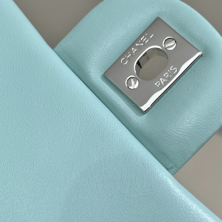 Replica CHANEL Classic Flap 20cm Tiffany 3 Replica CHANEL Classic Flap 20cm Tiffany - 1:1 designer replica handbag