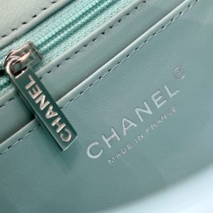 Replica CHANEL Classic Flap 20cm Tiffany 7 Replica CHANEL Classic Flap 20cm Tiffany - authentic-look luxury purse replica