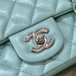 Replica CHANEL Classic Flap 20cm Tiffany 8 Replica CHANEL Classic Flap 20cm Tiffany - premium-grade designer purse dupe