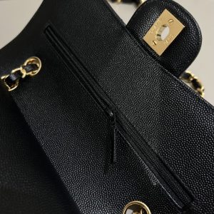 Replica CHANEL Classic Flap 23cm Black Caviar 2 Replica CHANEL Classic Flap 23cm Black Caviar - premium-grade designer purse dupe