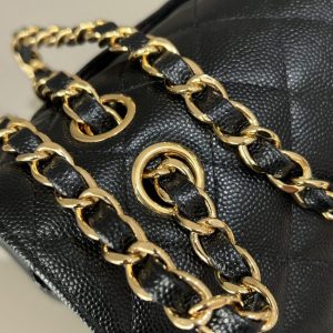 Replica CHANEL Classic Flap 23cm Black Caviar 5 Replica CHANEL Classic Flap 23cm Black Caviar - best quality luxury bag dupe