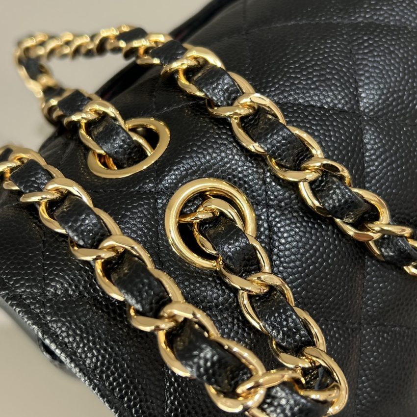 Replica CHANEL Classic Flap 23cm Black Caviar 5 Replica CHANEL Classic Flap 23cm Black Caviar - best quality luxury bag dupe