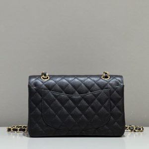 Replica CHANEL Classic Flap 23cm Black Caviar 6 Replica CHANEL Classic Flap 23cm Black Caviar - premium 1:1 fake handbag model