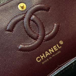 Replica CHANEL Classic Flap 23cm Black Caviar 8 Replica CHANEL Classic Flap 23cm Black Caviar - authentic-look luxury purse replica