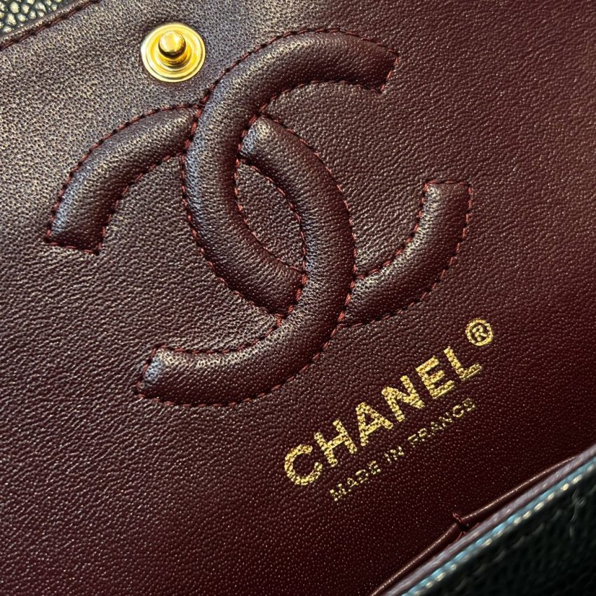 Replica CHANEL Classic Flap 23cm Black Caviar 8 Replica CHANEL Classic Flap 23cm Black Caviar - authentic-look luxury purse replica