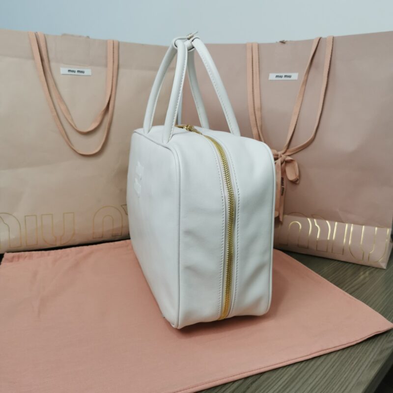 Replica Miu Miu Arcadie White - authentic-look luxury purse replica